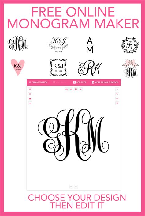 free printable monogram generator.